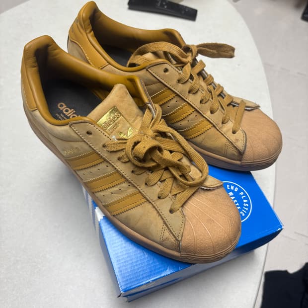 아디다스 슈퍼스타 메사브라운 265