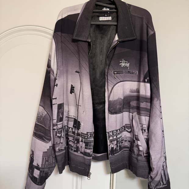 스투시 호퍼 콜라보 자켓