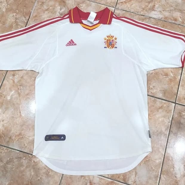 아디다스 유로2000 스페인 축구국대 올드레플 축구져지