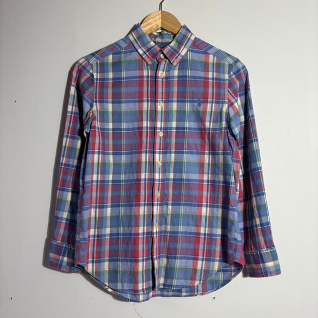 폴로 랄프로렌 멀티 컬러 체크 셔츠 (무료배송)