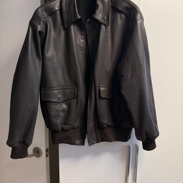 코모리 25aw 쉽스킨 양가죽 레더 자켓 2