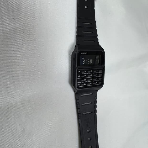 카시오(CASIO) 데이터뱅크 CA-53W 계산기 워치