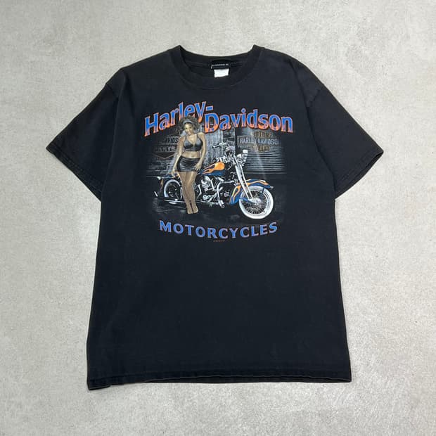 할리 데이비슨 프린팅 반팔티 s09957