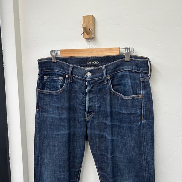 16381 - 톰포드 셀비지 블루 워싱진