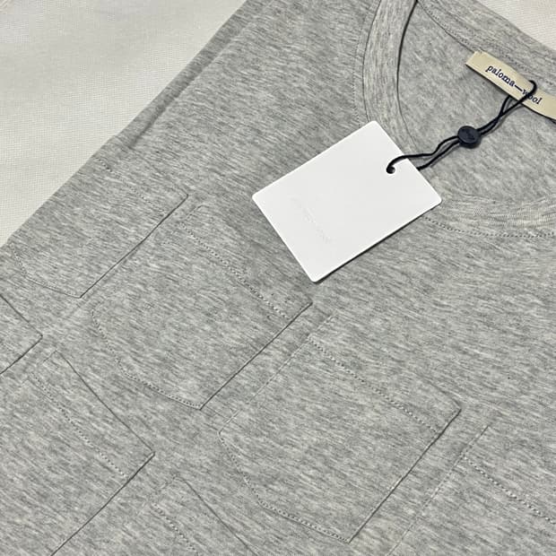 [L,XL]팔로마울 Arisa 포켓 티셔츠/그레이