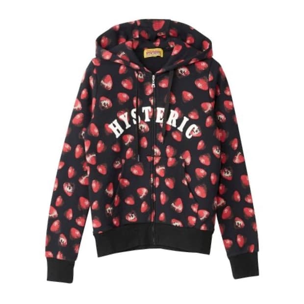 Hysteric glamour 스트로베리 후드집업 FREE