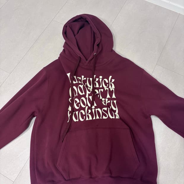 네스티킥 후드티 M