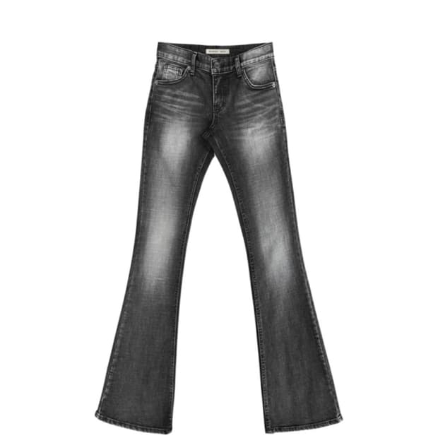 보헤미안서울 부츠컷 그레이 데님 M