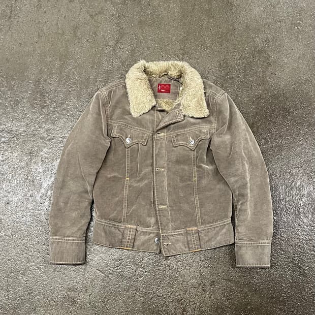 00s 리바이스 코듀로이 타입원 자켓 (100)