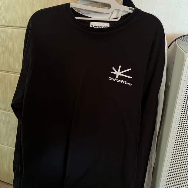 소프트오피스 블랙 롱슬리브