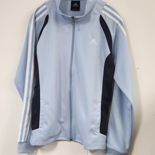 아디다스 하늘색 져지 100