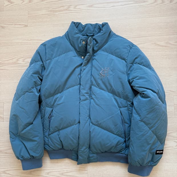 미스치프 MSCHF 블루 패딩 점퍼