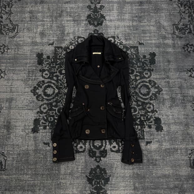 La sud 00s double botton gimmick jacket