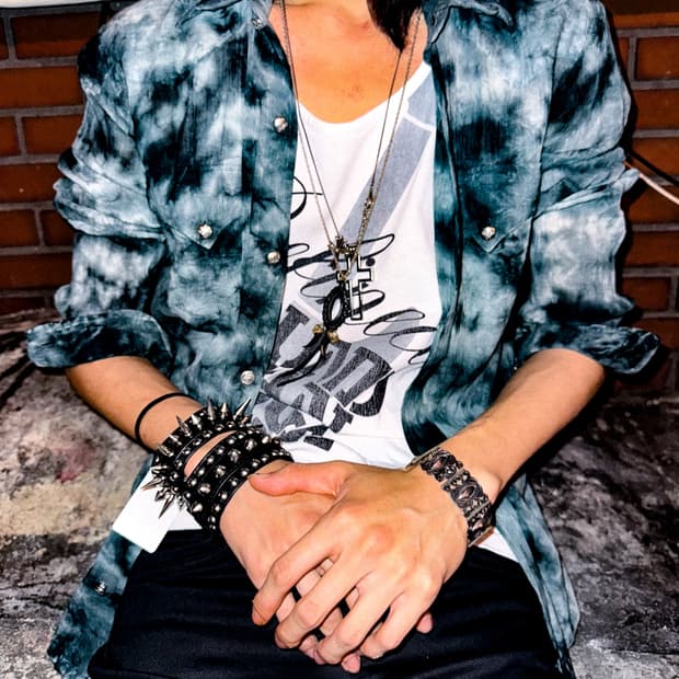 semantic design – Tie-Dye Western Shirt 