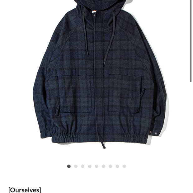 OURSELVES 아워셀브스 마운틴 울 파카 1size 샘플제품