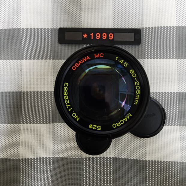 미놀타 마운트 오사와 MC 80-205mm 줌렌즈
