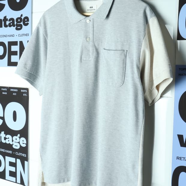 (L-XL) 유니클로 반팔 카라 티셔츠 엔지니어드 가먼츠-H30578