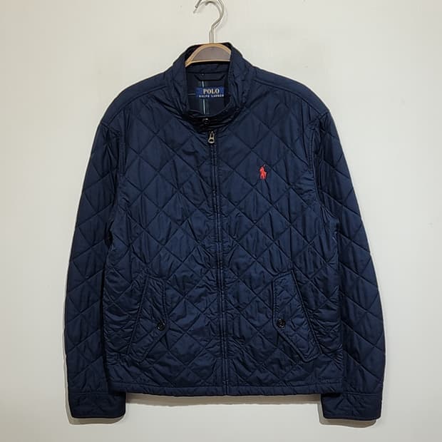 (L) 랄프로렌 폴로 퀼팅자켓 네이비 누빔점퍼 캐주얼 