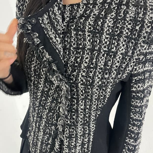 Hiroko bis tweed asymetric jk