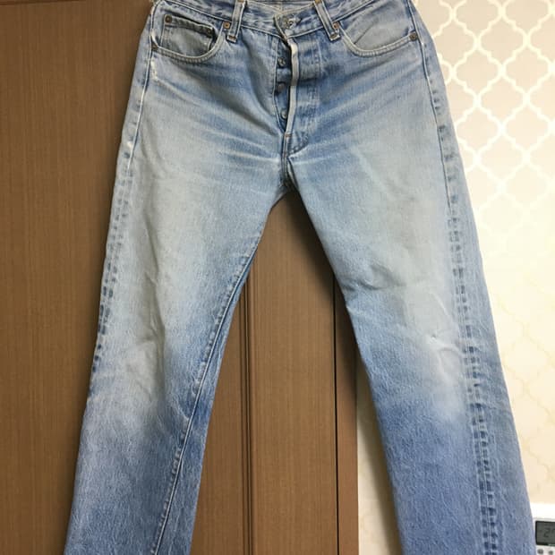 vintage levis 501 66후기