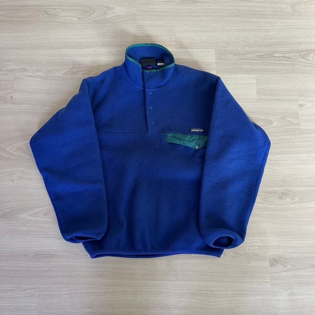 [XS] 90s 빈티지 파타고니아 신칠라 퍼플 블루