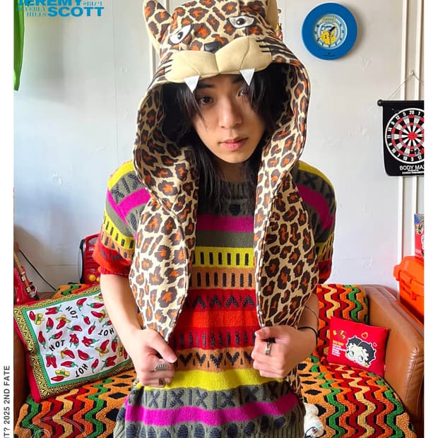 2011 Jeremy Scott X Adidas Leopard Hat