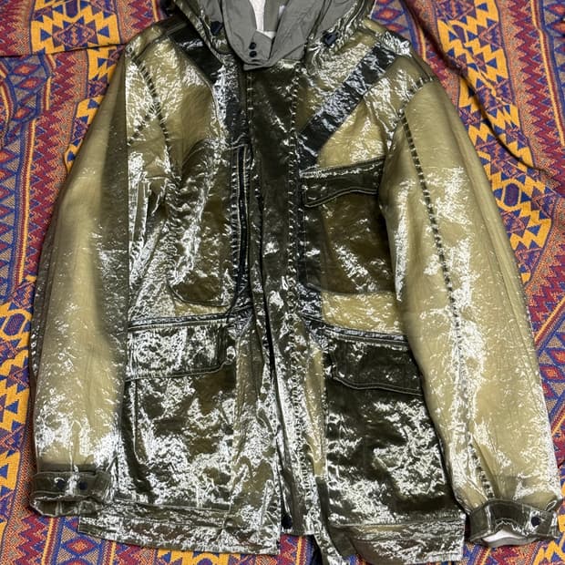 C.p company kan d 양털 자켓