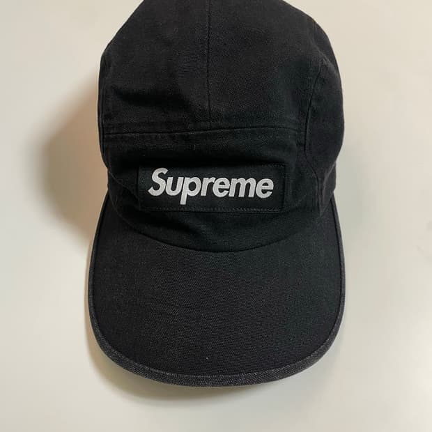 슈프림 캠프캡 블랙