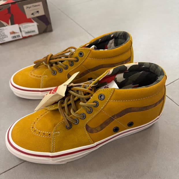 반스볼트 x 나이젤카본 OG SK8-Mid LX
