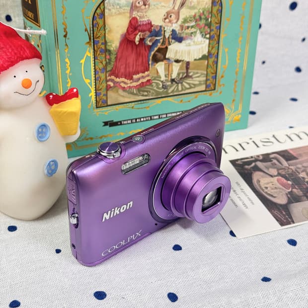니콘 쿨픽스 S3500 바이올렛(빈티지디카)