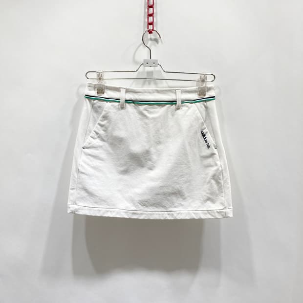 아디다스 여성 골프스커트 화이트 27