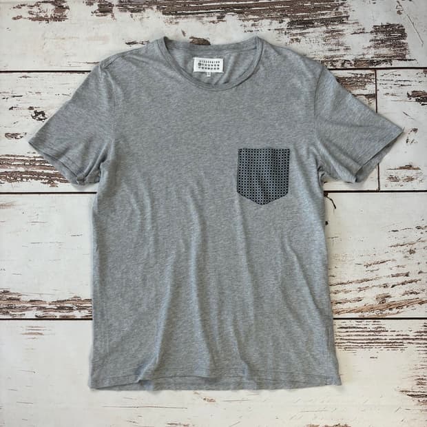 Masion margiela silk pocket tshirt