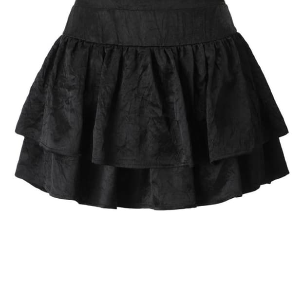 (새상품) Threetimes 발레리나 스커트 블랙