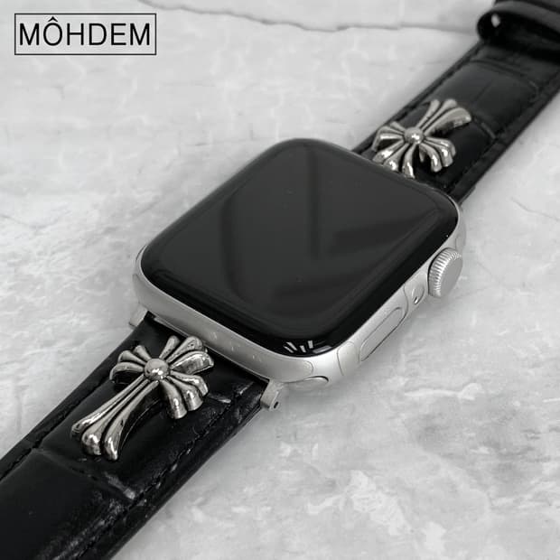 [Unisex] 애플워치 크로커 크롬 스트랩