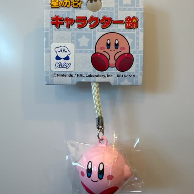 커비 방울 스트랩