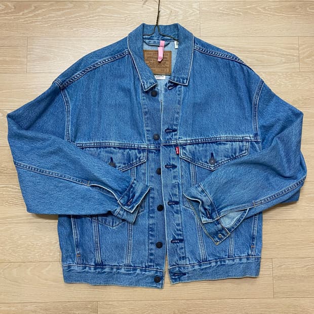 리바이스 루즈핏 데님자켓 (s)