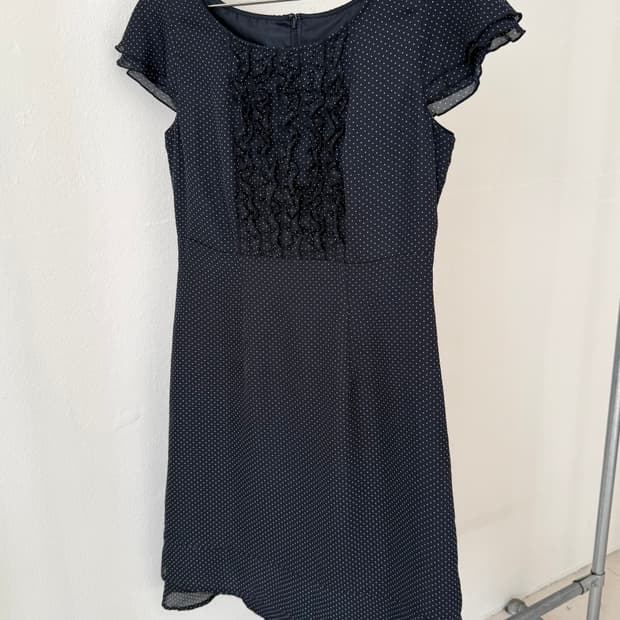 빈티지 도트 원피스