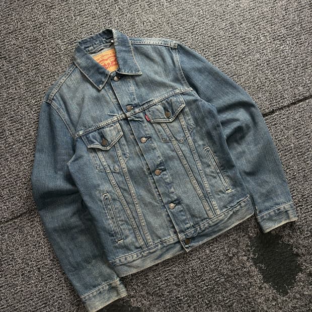 리바이스 아카이브 데님 트러커 워크 자켓 3576