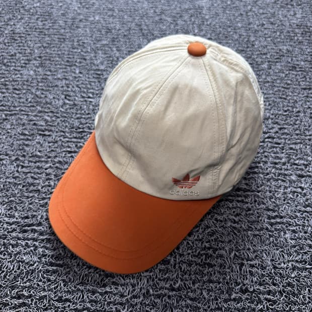 00s 아디다스 올드그쿨 투톤 배색 볼캡 1362