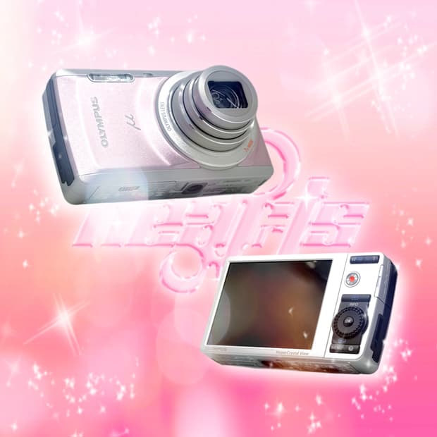 [하투하픽!] 올림푸스 뮤 7040 핑크 디지털카메라