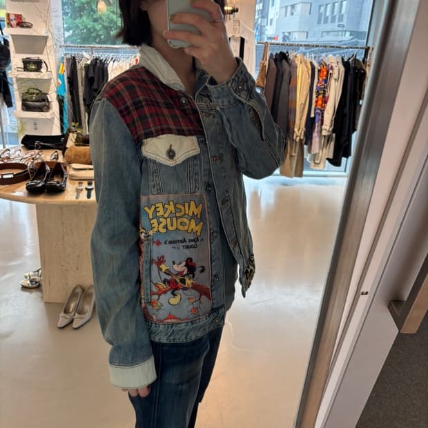 Desigual x Mickey Mouse Denim Jacket