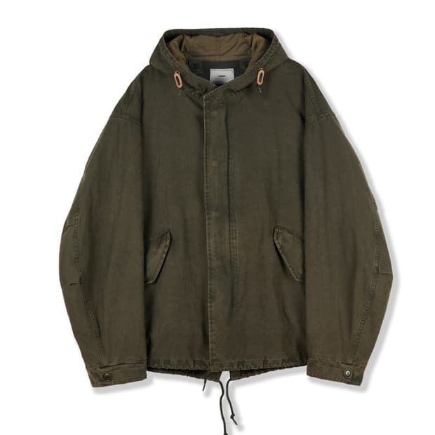 퍼렌 24fw m51 숏파카 올리브 1