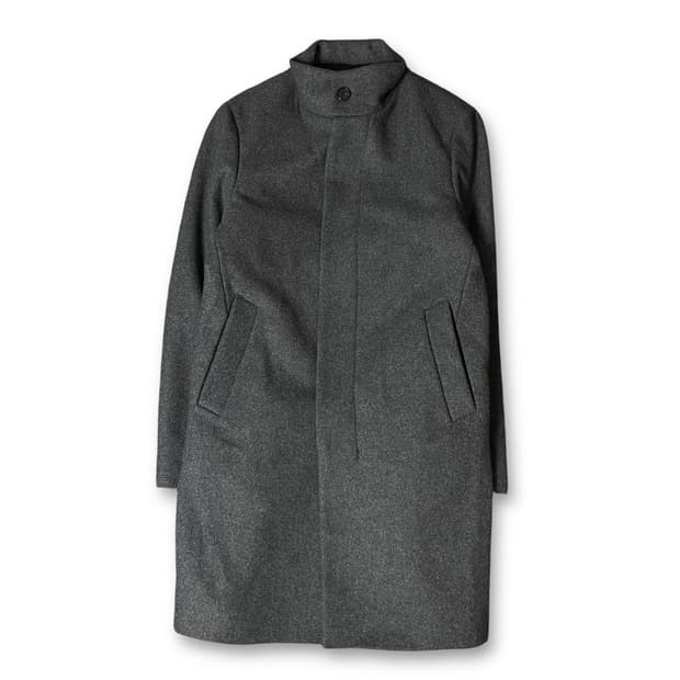 클럽모나코 차콜 히든버튼 코트