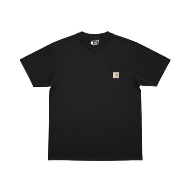 CARHARTT 칼하트 반팔 티 블랙 S