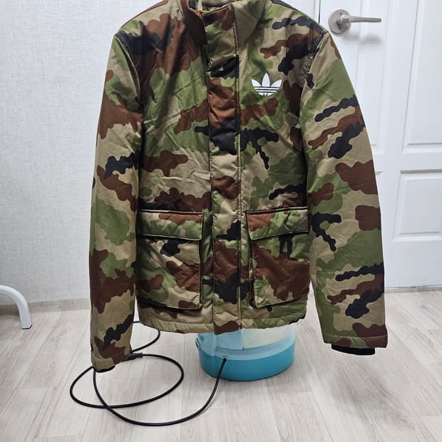 (85~90)XS ☆초대장급☆ 아디다스 파이어버드 [카모] 덕다운패딩