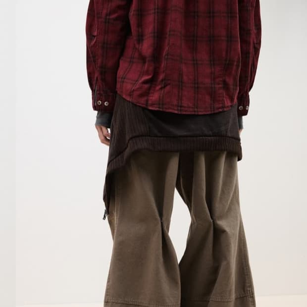 해칭룸 코튼볼륨팬츠