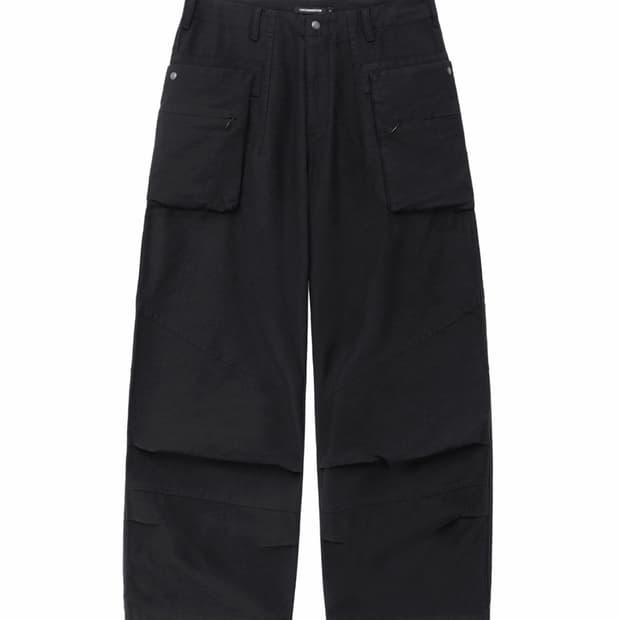 [3] 해칭룸 빅 카고 팬츠 블랙 V2