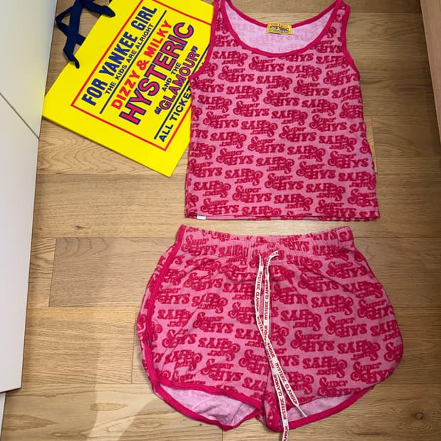 히스테릭글래머 타올셋업