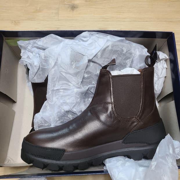 [정품/새상품] [280] 폴로 랄프로렌 첼시 부츠 다크브라운