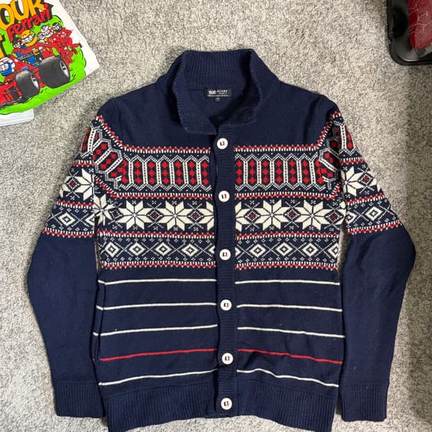 Beams Heart 빔즈하트 노르딕 니트 가디건